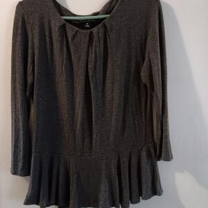 Womens willi smith dark gray shirt medium